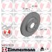 Zimmermann Bremsscheibe Coat Z 540.5312.20 Zimmermann Bremsscheibe Coat Z 540.5312.20