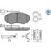 Meyle Bremsbelagsatz, Scheibenbremse MEYLE-PD: Advanced performance and design 025 239 1719/PD