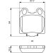 BOSCH Bremsbelagsatz, Scheibenbremse 0 986 494 231 BOSCH Bremsbelagsatz, Scheibenbremse 0 986 494 231