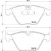 Brembo Bremsbelagsatz, Scheibenbremse PRIME LINE P 06 081 Brembo Bremsbelagsatz, Scheibenbremse PRIME LINE P 06 081