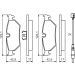 BOSCH Bremsbelagsatz, Scheibenbremse 0 986 424 027 BOSCH Bremsbelagsatz, Scheibenbremse 0 986 424 027