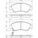 BOSCH Bremsbelagsatz, Scheibenbremse 0 986 494 299 BOSCH Bremsbelagsatz, Scheibenbremse 0 986 494 299