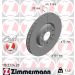 Zimmermann Bremsscheibe Coat Z 110.2224.20