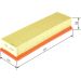BOSCH 1 457 433 159 Luftfilter BOSCH 1 457 433 159 Luftfilter