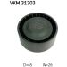 SKF Umlenk-/Führungsrolle, Keilrippenriemen VKM 31303