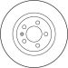 TRW Bremsscheibe DF2804