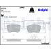 Delphi Bremsbelagsatz, Scheibenbremse LP2241 Delphi Bremsbelagsatz, Scheibenbremse LP2241