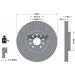 TEXTAR PRO+ 92229805 Bremsscheibe 340mm + Bremsbeläge 2473803 mit integriertem Verschleißwarnkontakt