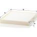 MANN-FILTER CU 2227 Innenraumfilter, Partikelfilter MANN-FILTER CU 2227 Innenraumfilter, Partikelfilter