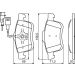 BOSCH Bremsbelagsatz, Scheibenbremse 0 986 494 453