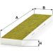 MANN-FILTER FP 5480 Innenraumfilter FreciousPlus Aktivkohlefilter mit Polyphenol, antibakteriell, Feinstaubfilter (PM 2.5)