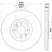 Bremsscheibe 8DD 355 119-641 Bremsscheibe 8DD 355 119-641