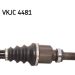 SKF Antriebswelle VKJC 4481
