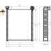 NRF Wärmetauscher, Innenraumheizung mit Rohr EASY FIT 54360