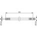 BOSCH Bremsschlauch 1 987 476 851