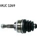 SKF Antriebswelle VKJC 1269