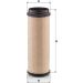 Sekundärluftfilter CF 21 160 Sekundärluftfilter CF 21 160