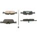 BOSCH Bremsbelagsatz, Scheibenbremse 0 986 494 527