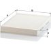 MANN-FILTER CU 2842 Innenraumfilter, Partikelfilter