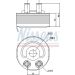Nissens Ölkühler, Motoröl FIRST FIT 90719