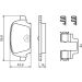 BOSCH Bremsbelagsatz, Scheibenbremse 0 986 424 528 BOSCH Bremsbelagsatz, Scheibenbremse 0 986 424 528