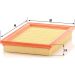MANN-FILTER C 2851 Luftfilter MANN-FILTER C 2851 Luftfilter