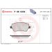 Brembo Bremsbelagsatz, Scheibenbremse XTRA LINE P 68 033X Brembo Bremsbelagsatz, Scheibenbremse XTRA LINE P 68 033X