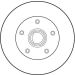 TRW Bremsscheibe DF1540 TRW Bremsscheibe DF1540