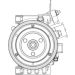 Kompressor, Klimaanlage ACP 634 000P Kompressor, Klimaanlage ACP 634 000P