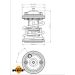 Thermostat, Kühlmittel 725219 Thermostat, Kühlmittel 725219