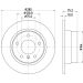 Bremsscheibe 8DD 355 112-641 Bremsscheibe 8DD 355 112-641