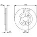Bremsscheibe 0 986 479 500 Bremsscheibe 0 986 479 500