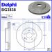 Delphi Bremsscheibe BG3838 Delphi Bremsscheibe BG3838