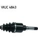 SKF Antriebswelle VKJC 4843