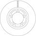 TRW Bremsscheibe DF6712