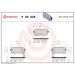 Brembo Bremsbelagsatz, Scheibenbremse PRIME LINE P 30 025 Brembo Bremsbelagsatz, Scheibenbremse PRIME LINE P 30 025