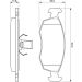 BOSCH Bremsbelagsatz, Scheibenbremse 0 986 424 554 BOSCH Bremsbelagsatz, Scheibenbremse 0 986 424 554
