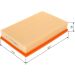 BOSCH 1 457 433 300 Luftfilter BOSCH 1 457 433 300 Luftfilter