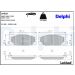 Delphi Bremsbelagsatz, Scheibenbremse LP629 Delphi Bremsbelagsatz, Scheibenbremse LP629