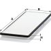 MANN-FILTER CU 4251 Innenraumfilter, Partikelfilter MANN-FILTER CU 4251 Innenraumfilter, Partikelfilter
