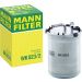 Mann-Filter Kraftstofffilter WK 823/2 Mann-Filter Kraftstofffilter WK 823/2