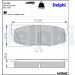 Delphi Bremsbelagsatz, Scheibenbremse LP2154 Delphi Bremsbelagsatz, Scheibenbremse LP2154