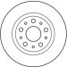 TRW Bremsscheibe DF2762 TRW Bremsscheibe DF2762