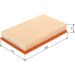 BOSCH 1 457 433 096 Luftfilter BOSCH 1 457 433 096 Luftfilter