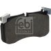 FEBI BILSTEIN 184439 Bremsbeläge FEBI BILSTEIN 184439 Bremsbeläge