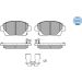 Meyle Bremsbelagsatz, Scheibenbremse MEYLE-ORIGINAL: True to OE 025 235 1015/W Meyle Bremsbelagsatz, Scheibenbremse MEYLE-ORIGINAL: True to OE 025 235 1015/W