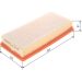 BOSCH 1 457 433 596 Luftfilter BOSCH 1 457 433 596 Luftfilter