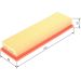 BOSCH 1 457 433 623 Luftfilter
