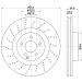 Bremsscheibe 8DD 355 116-951 Bremsscheibe 8DD 355 116-951