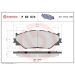 Brembo Bremsbelagsatz, Scheibenbremse PRIME LINE P 83 074 Brembo Bremsbelagsatz, Scheibenbremse PRIME LINE P 83 074